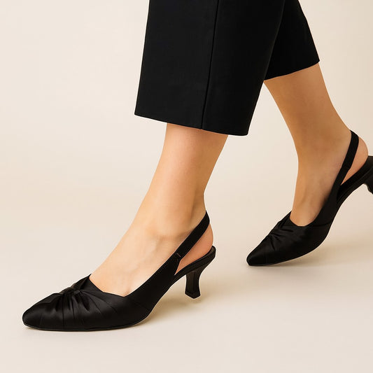 Black Grace Sling Back ZM-1005