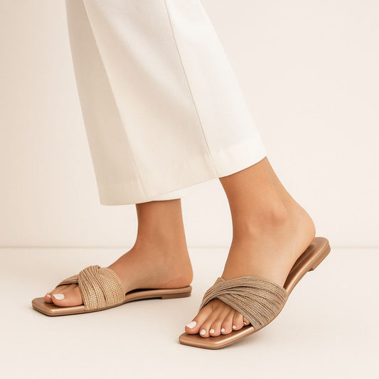 Peach Glimmer Slide ZF-106