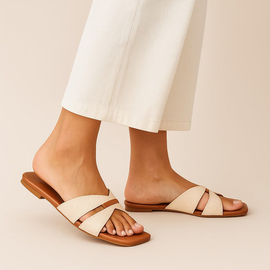 Linen Cross Slides ZF-138