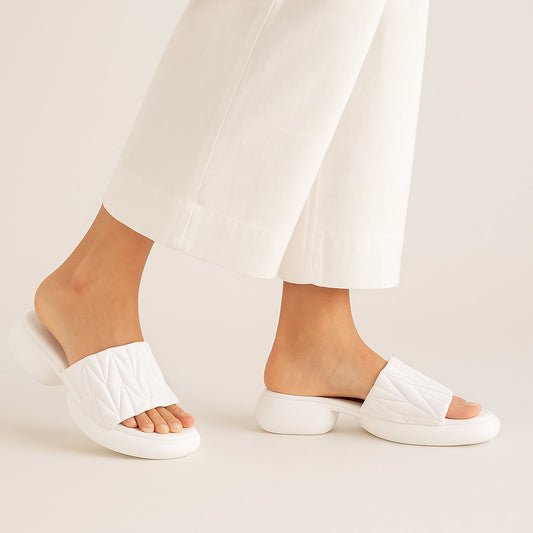 White Elegance Slip On ZW-1523