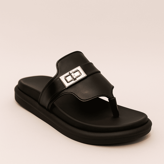 Black Velora Slides ZW-1529