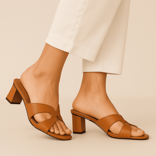 Velina Brown Sandal ZH-522