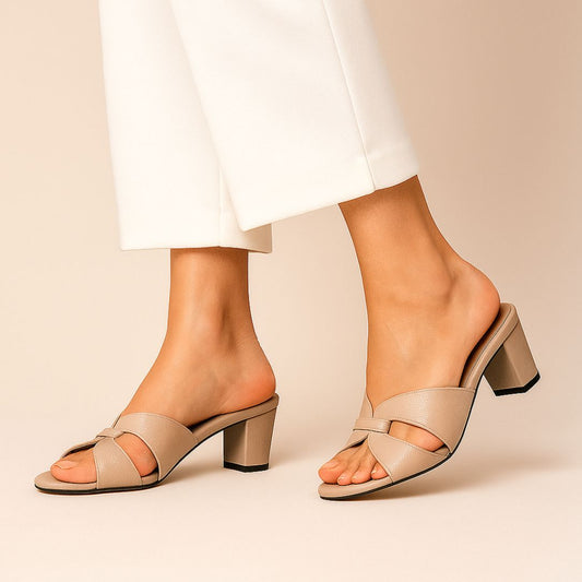 Velina Beige Sandal ZH-522