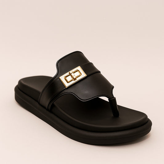 Black Velora Slides ZW-1529