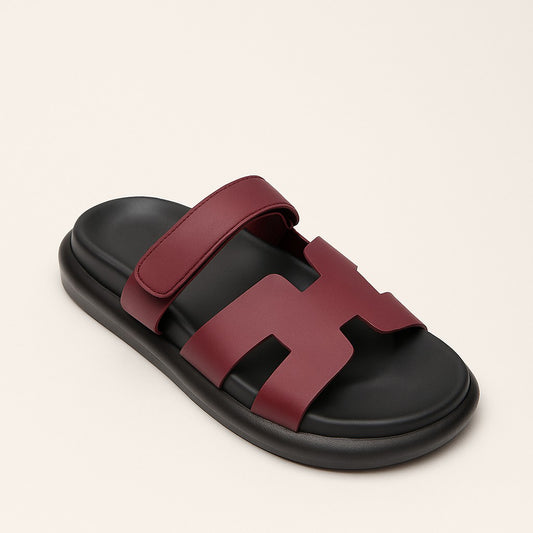 Maroon Hermes Soft Stride ZW-1531