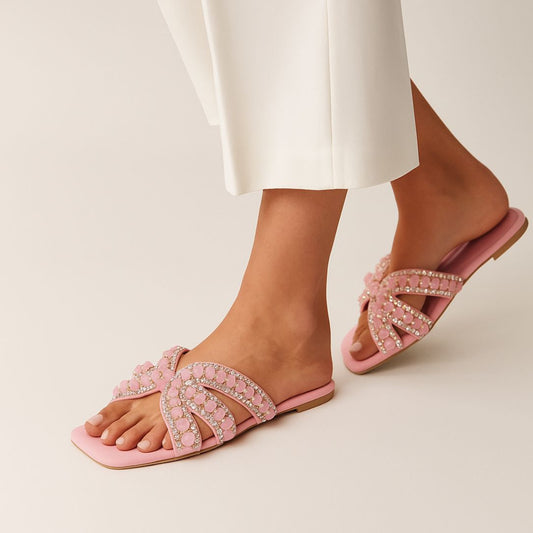 Pink Luxe Slide ZF-132