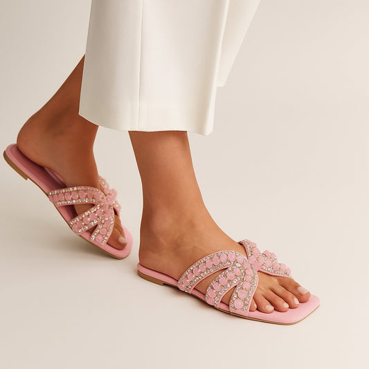 Pink Luxe Slide ZF-132