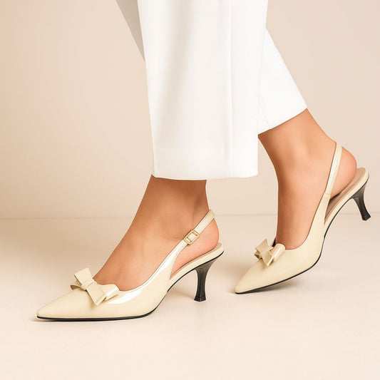 Fawn Bow Sling Back ZM-1011