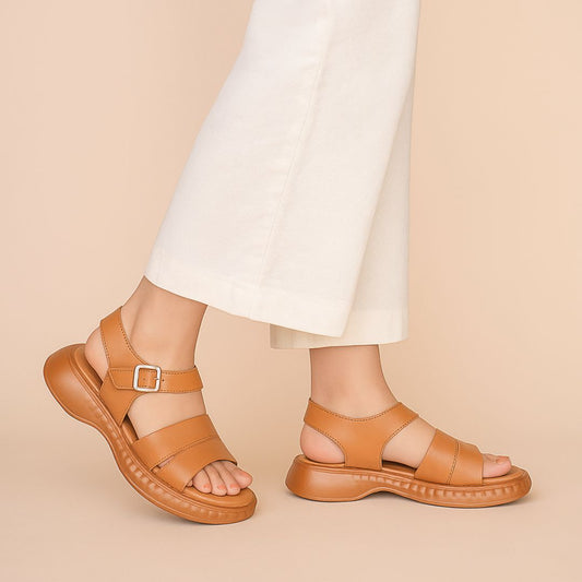 Mustard Strap Kito Sandals ZW-1516