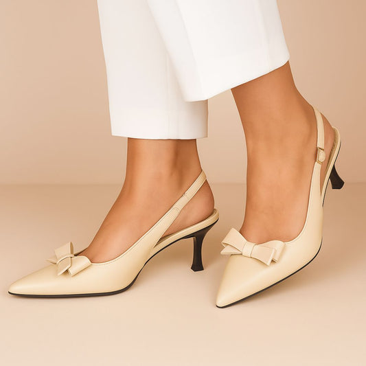 Fawn Bow Sling Back ZM-1011