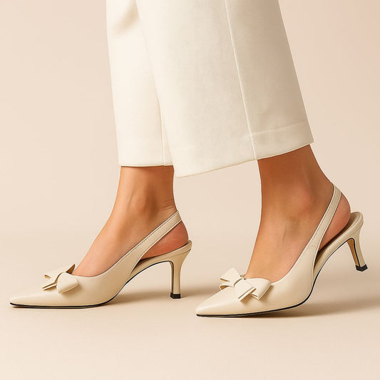 Fawn Bow Sling Back ZM-1011