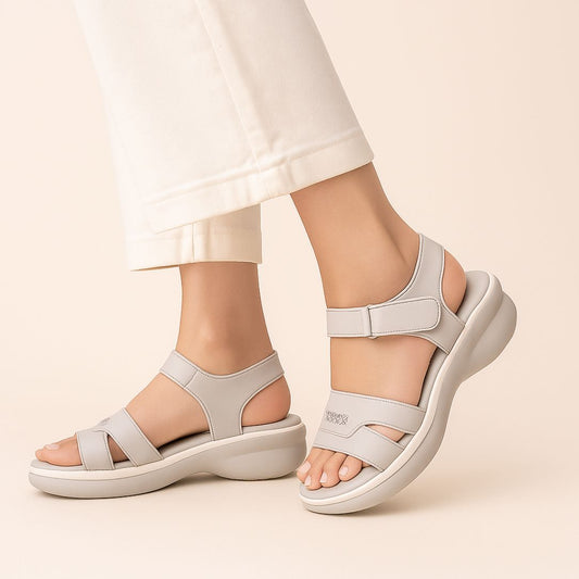 Grey Glide Sandal ZW-1532