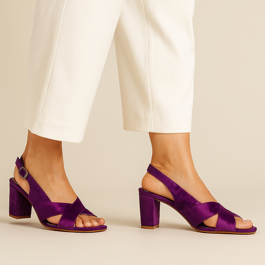 Purple Enchanting Heel by Zapatla s09