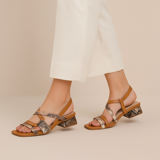Mustard Strap Sandal ZH-516