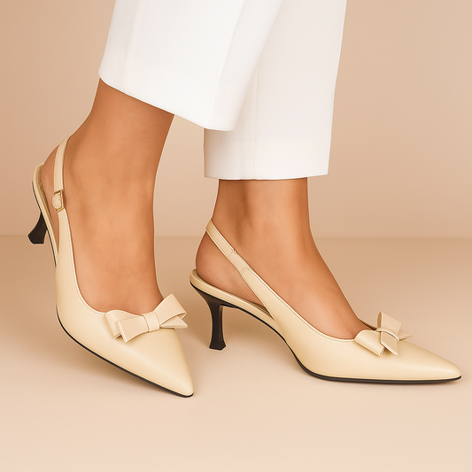 Fawn Bow Sling Back ZM-1011