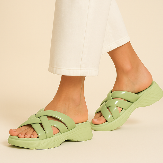 Green Glow Slip-Ons ZR-2505