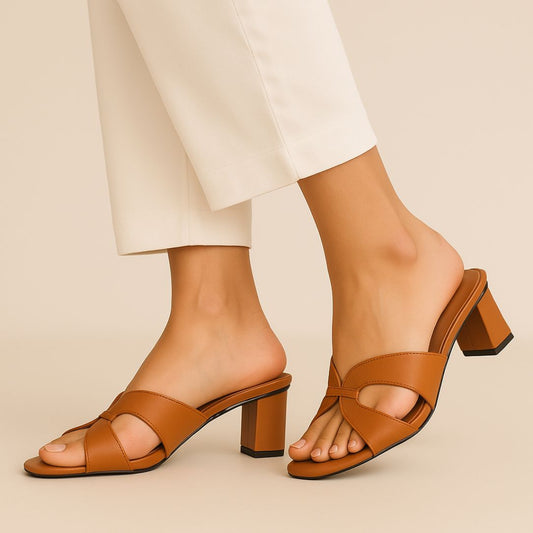 Velina Brown Sandal ZH-522