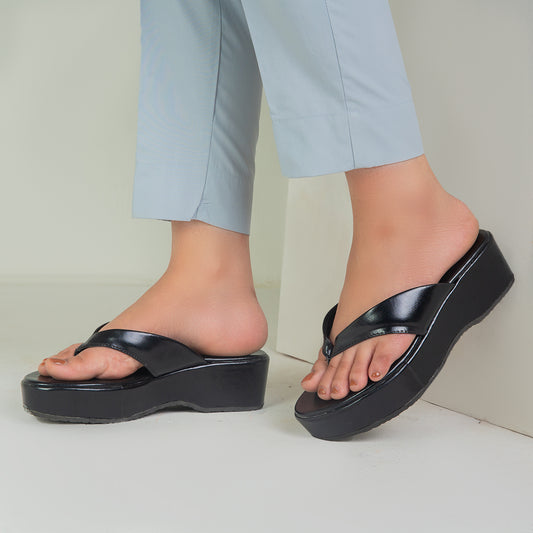 Black Daily Wear Slip-On ZW-1508