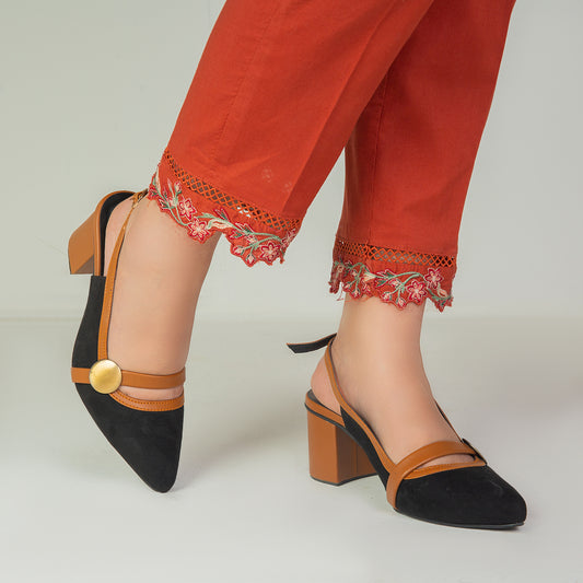 Mustard Sling Back ZM-1012