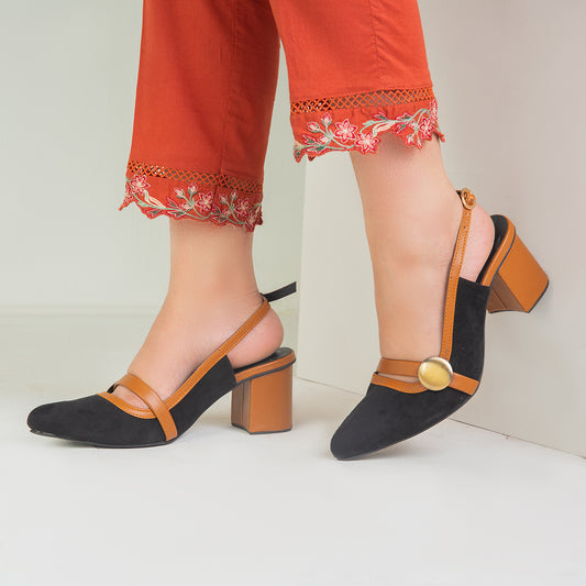 Mustard Sling Back ZM-1012