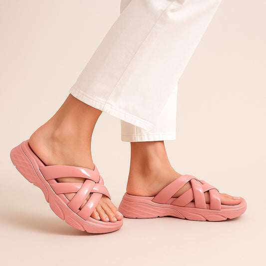 Pink Glow Slip-Ons ZR-2505