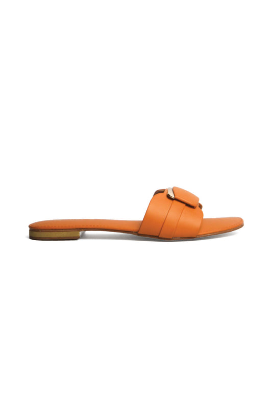 Orange Women Slipper wc37