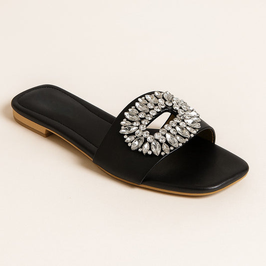 Black Women Slipper WC52