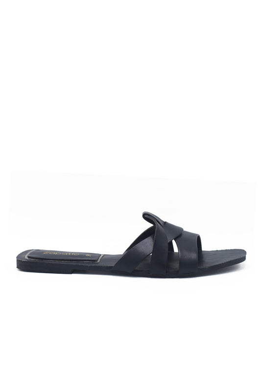 Black Women Slipper WC54