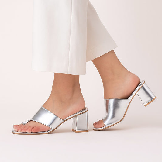Silver Women Sandal Ws67