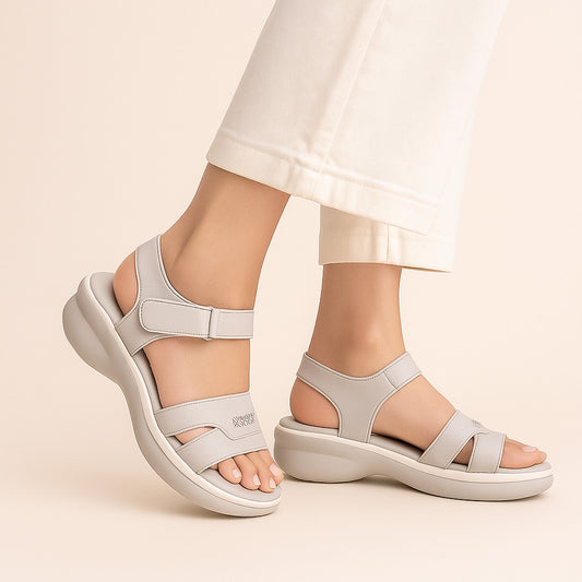 Grey Glide Sandal ZW-1532