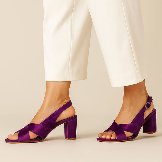 Purple Enchanting Heel by Zapatla s09