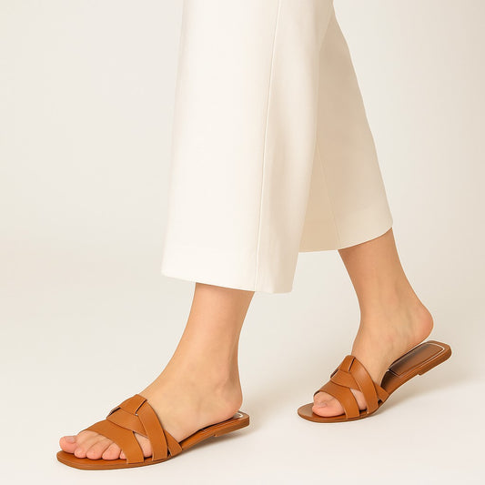 Mustard Women Slipper WC54