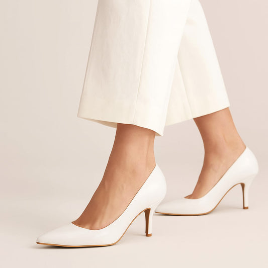 White Court Shoes ws007