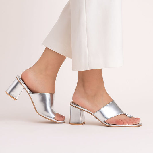 Silver Women Sandal Ws67