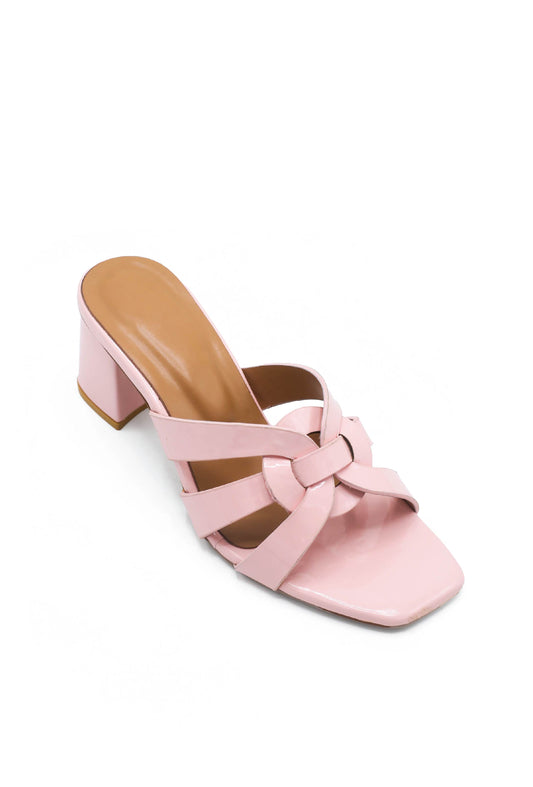 Pink Block Heels ZH-512