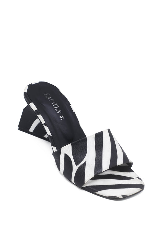 Zebra Block Heels ZH-511