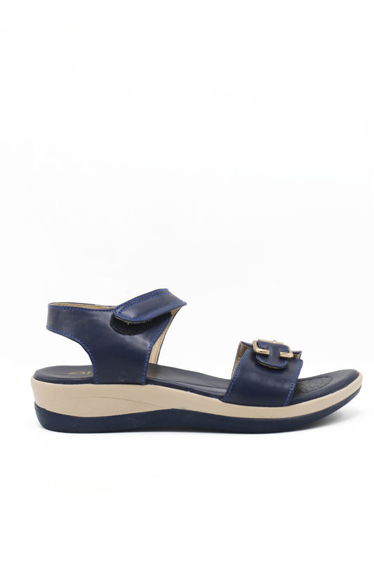 Blue Buckled Sandal ZW-1503