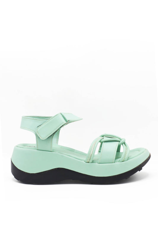 Green Chunky Sandal ZW-1504