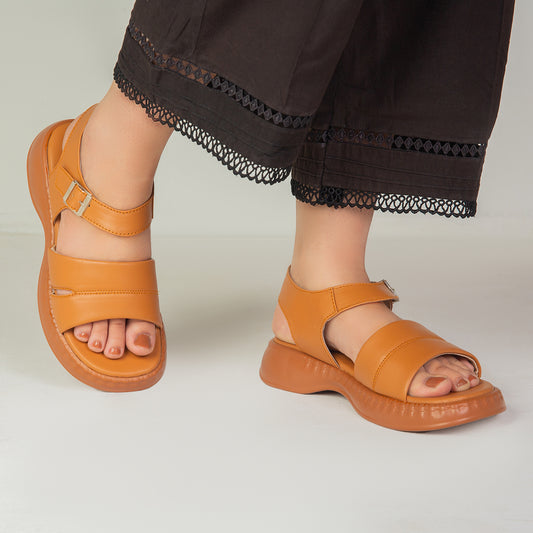 Mustard Strap Kito Sandals ZW-1516