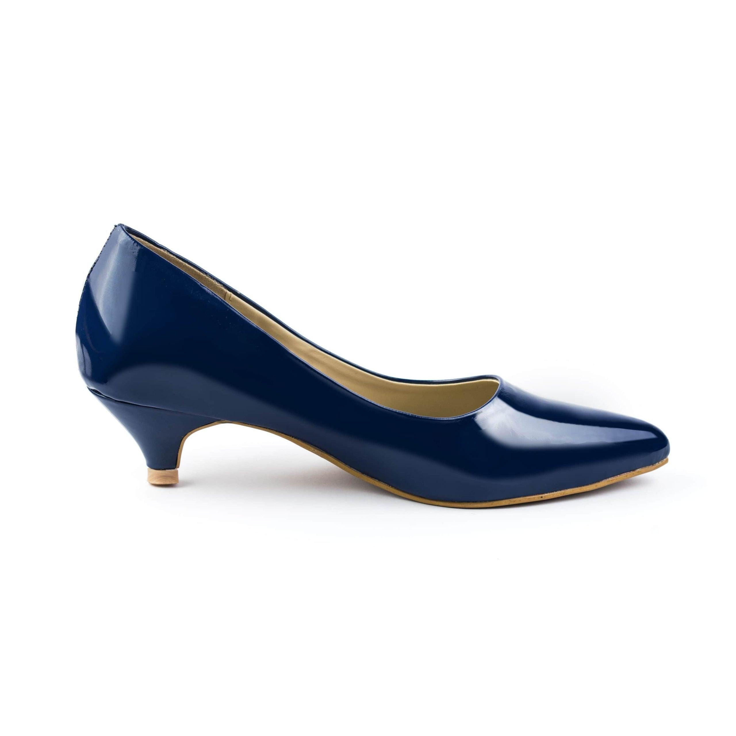 Blue Court Shoes WS013 - Zapatla