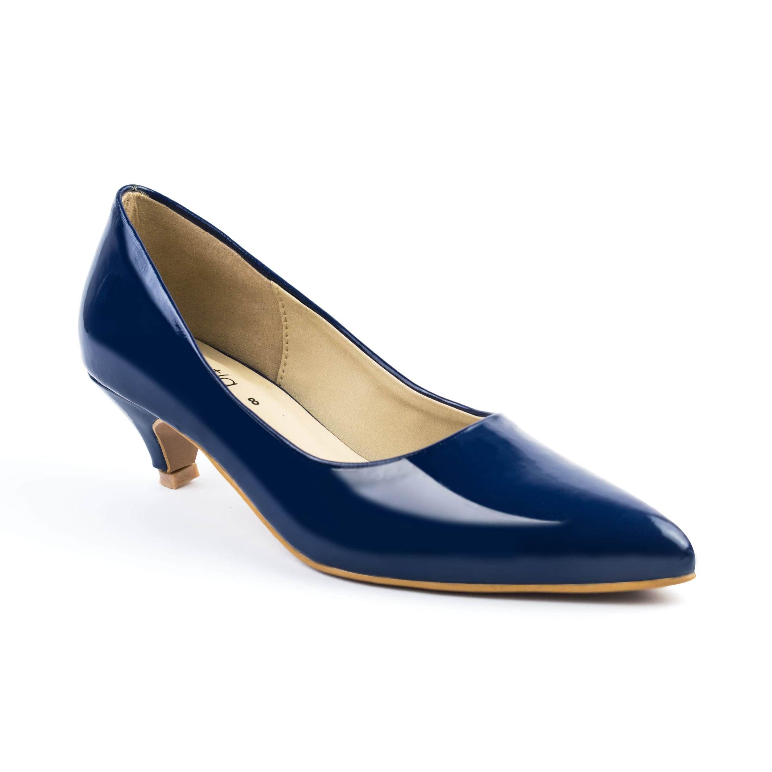 Blue Court Shoes WS013 - Zapatla