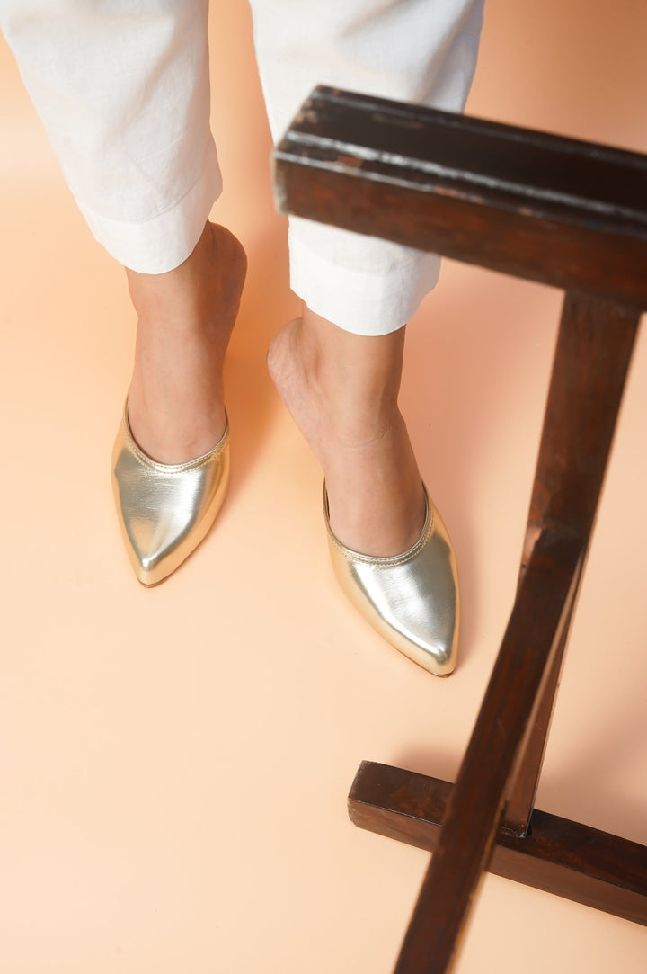 Golden Stiletto Heel by Zapatla S031 - Zapatla