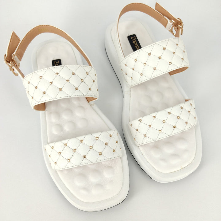 Albino Softy Sandal - ZapatlaSandalFootwearZapatlaSOF101Albino Softy Sandal06|36Albino Softy SandalSandalFootwearWhite#opti