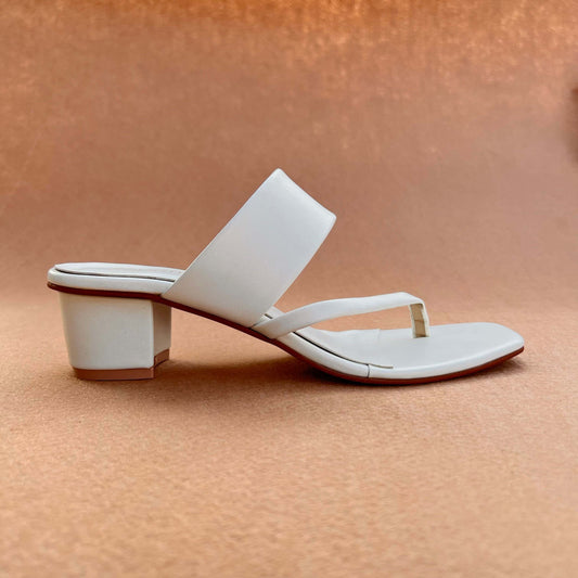 White Women Sandal Ws72 - Zapatla